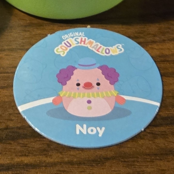 Squishmallows Micromallows Noy the Clown Blobfish Plush - Picture 6 of 8